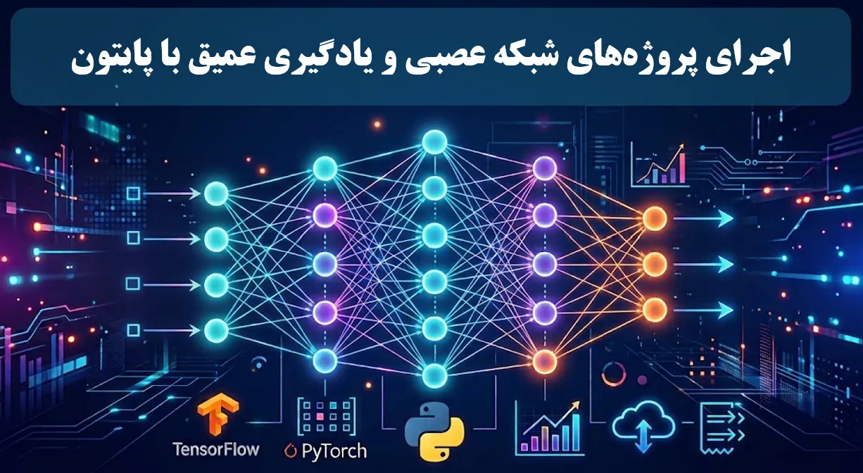 پروژه شبکه عصبی و یادگیری عمیق با پایتون پروژه شبکه عصبی و یادگیری عمیق با پایتون